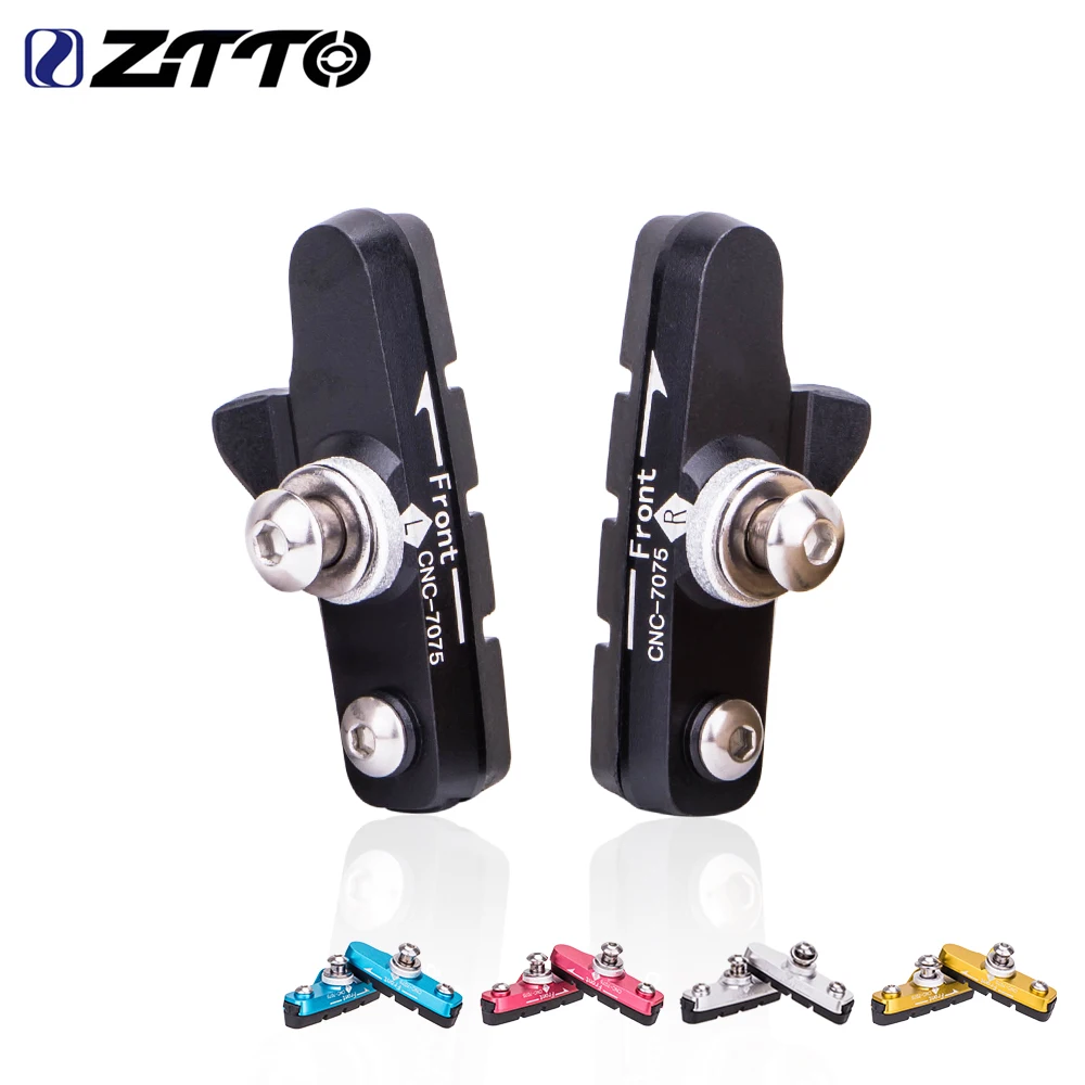 

ZTTO 1 pair Road bike brake pads brake shoes for aluminium Alloy Rims Brake capliers C-Brake Pads Dura Ace Ultegra 105 Cartridge
