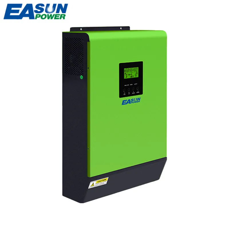 Источник питания EASUN Гибридный инвертор 2400W 3KVA 24V 110VAC Сетка Tie Солнечной Инвертор