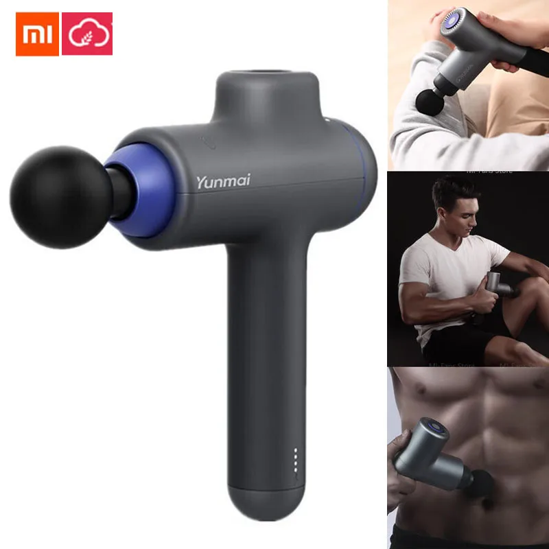 Xiaomi Yunmai массажер Беспроводной 3-Скорость режима 4 массажные головки Массажер релаксации формирование мышц снять усталость Массажер Mach