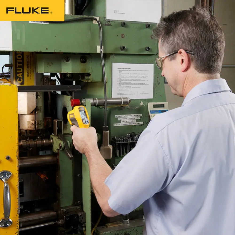 ИК-термометр Fluke 62 MAX Бесконтактный цифровой лазерный инфракрасный термометр