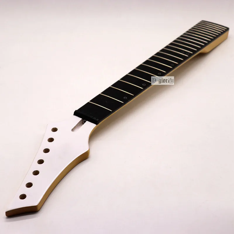 New 7 string Electric Guitar Neck Rosewood fingerboard T-shaped maple Guitar neck assembly DIY  24 Fret Guitar accessories part enlarge