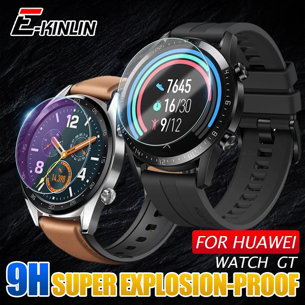 9H 2.5D Clear Glass Film For Huawei Watch GT2 GT 2e 2 Pro 4G 42mm 46mm Classic Sport Smart Watch Screen Protector Tempered Glass