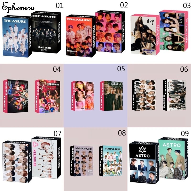 30 шт./компл. KPOP сокровище дважды фантазии альбом HD фото открытки ПВХ самодельные