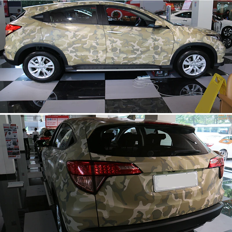 Универсальная камуфляжная наклейка POSSBAY для мотоцикла и автомобиля 60x152 см