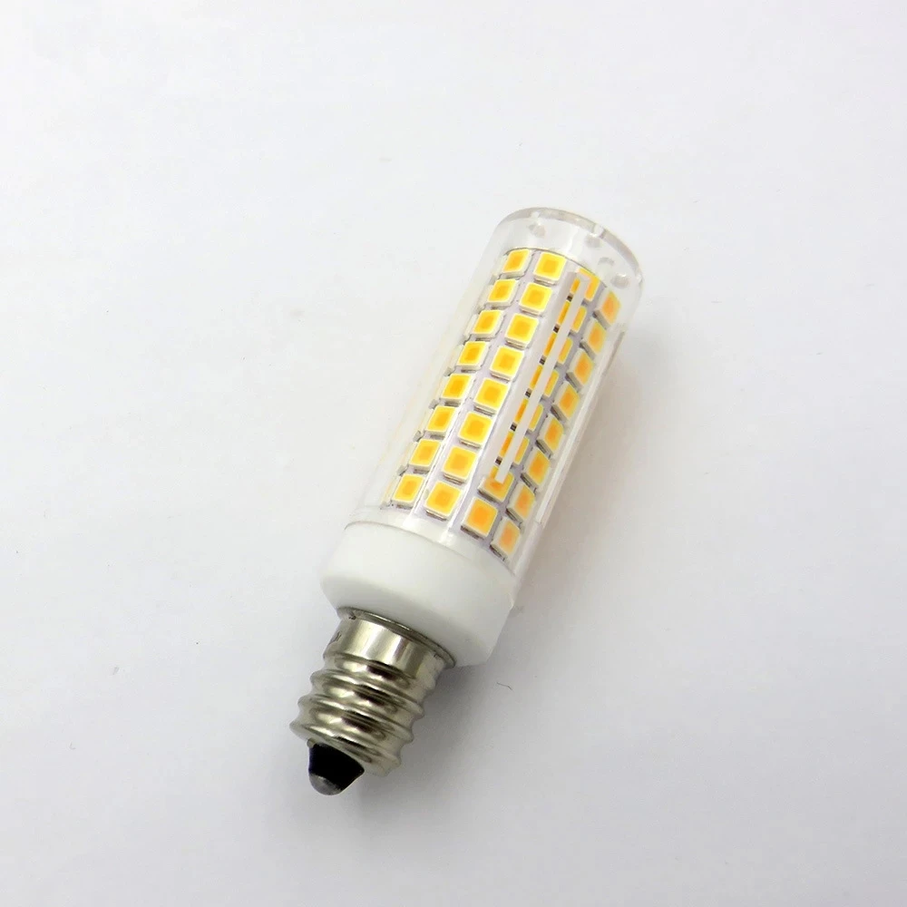 

100PCS Dimmable G9 E11 E12 E14 E17 BA15D G4 GY6.35 G8 LED Bulb LED Mini Corn Bulb Crystal Chandelier Lamp 10W 110v 120v 102 leds