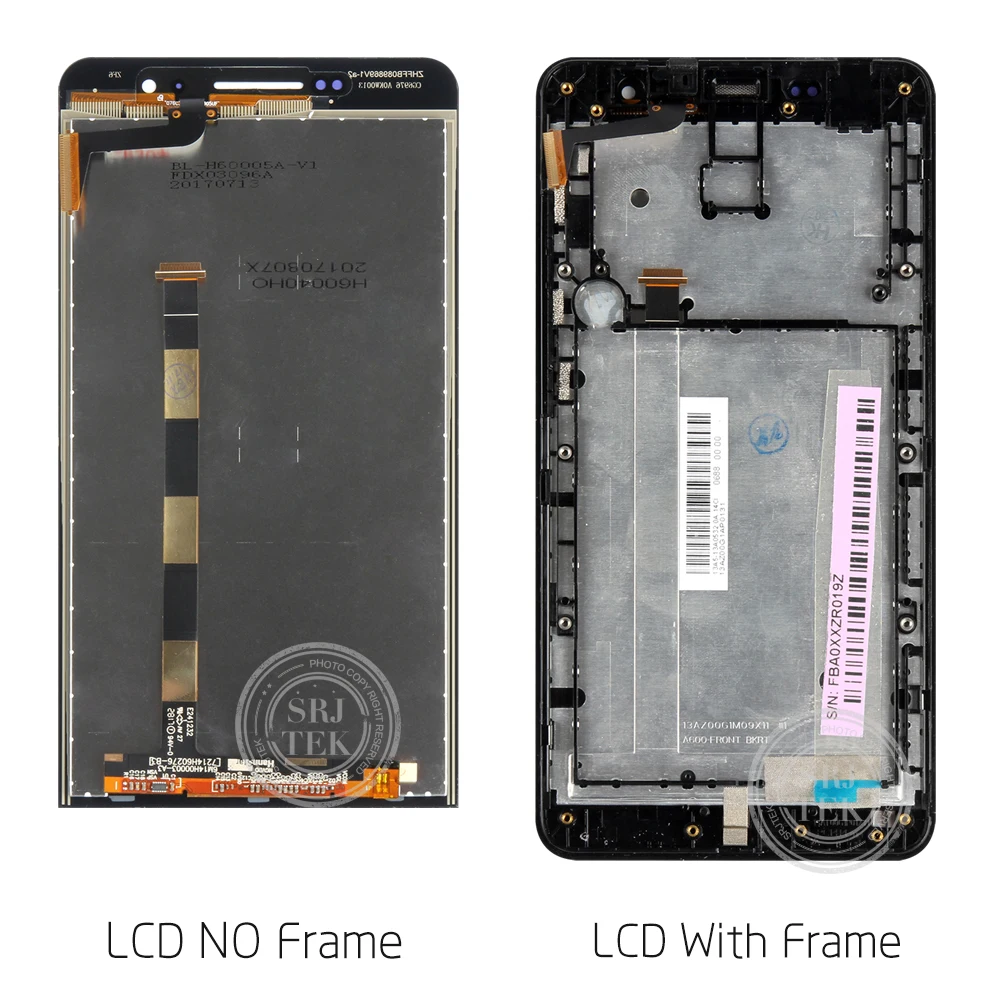 Srjtek для Asus Zenfone 6 LCD A601CG A600CG дисплей панель сенсорный экран дигитайзер сенсор