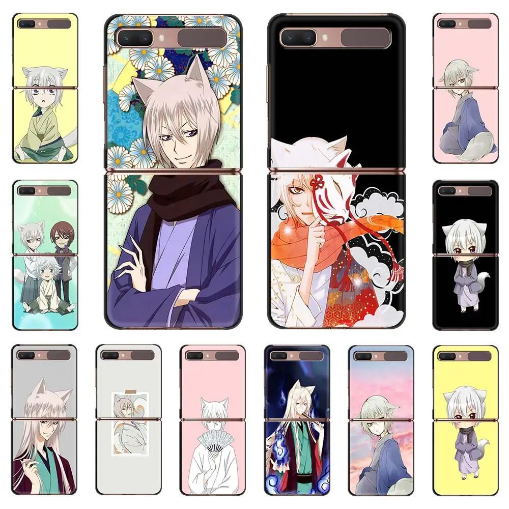 

Phone Case For Samsung Galaxy Z Flip Fold Hard PC Cover For Galaxy ZFlip 5G Mobile Bag Shell Anime Kamisama Hajimemashita Tomoe
