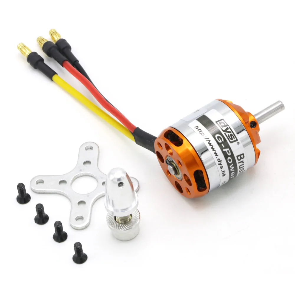 dys d2836 750kv 880kv 1120kv 1500kv 2 4s бесщеточный outrunner мотор