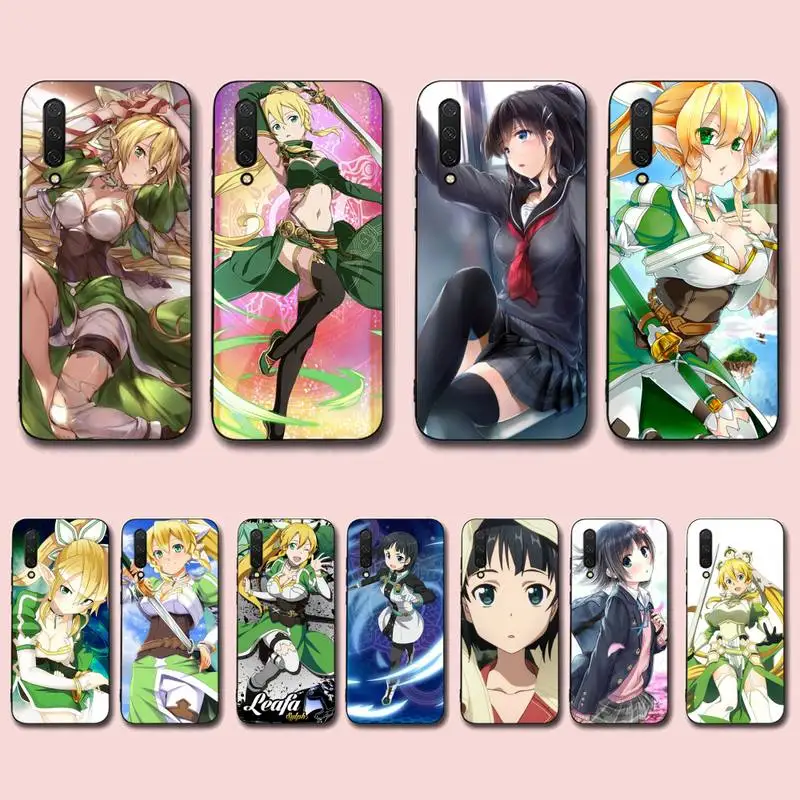 

Yinuoda Sword Art Online Kirigaya Suguha Phone Case for Xiaomi mi 5 6 8 9 10 lite pro SE Mix 2s 3 F1 Max2 3