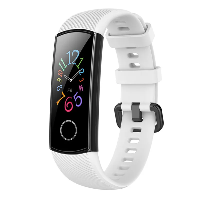 Силиконовый ремешок для huawei honor band 5, умный Браслет, ремешок на запястье для honor band 4, резиновый браслет, умные Сменные аксессуары