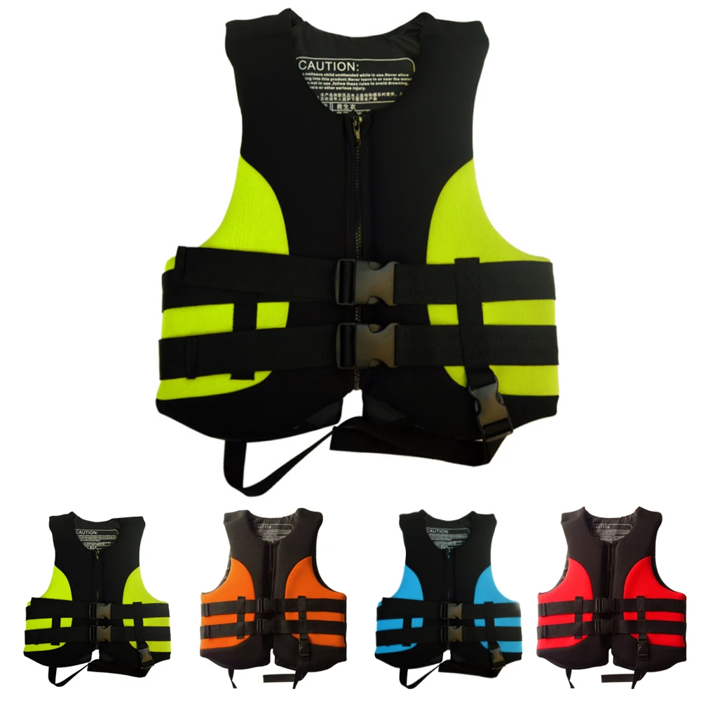 

Universal High Quality Outdoor Rafting Life Jacket Vest Durable Adult Safety Swimming Snorkeling Wear Professional Drifting Suit