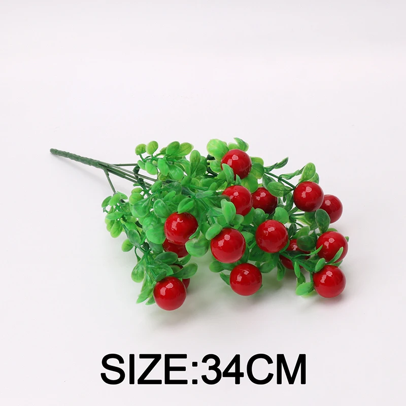 Пластиковый красный перец букет Искусственные растения имитация поддельные