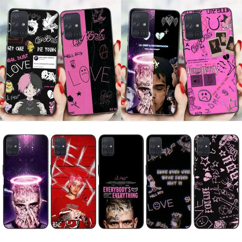 

Lil Peep Hellboy Love Phone Case For Samsung Galaxy S20 21 Note10 20 A30 50 70 71 Plus Ultra