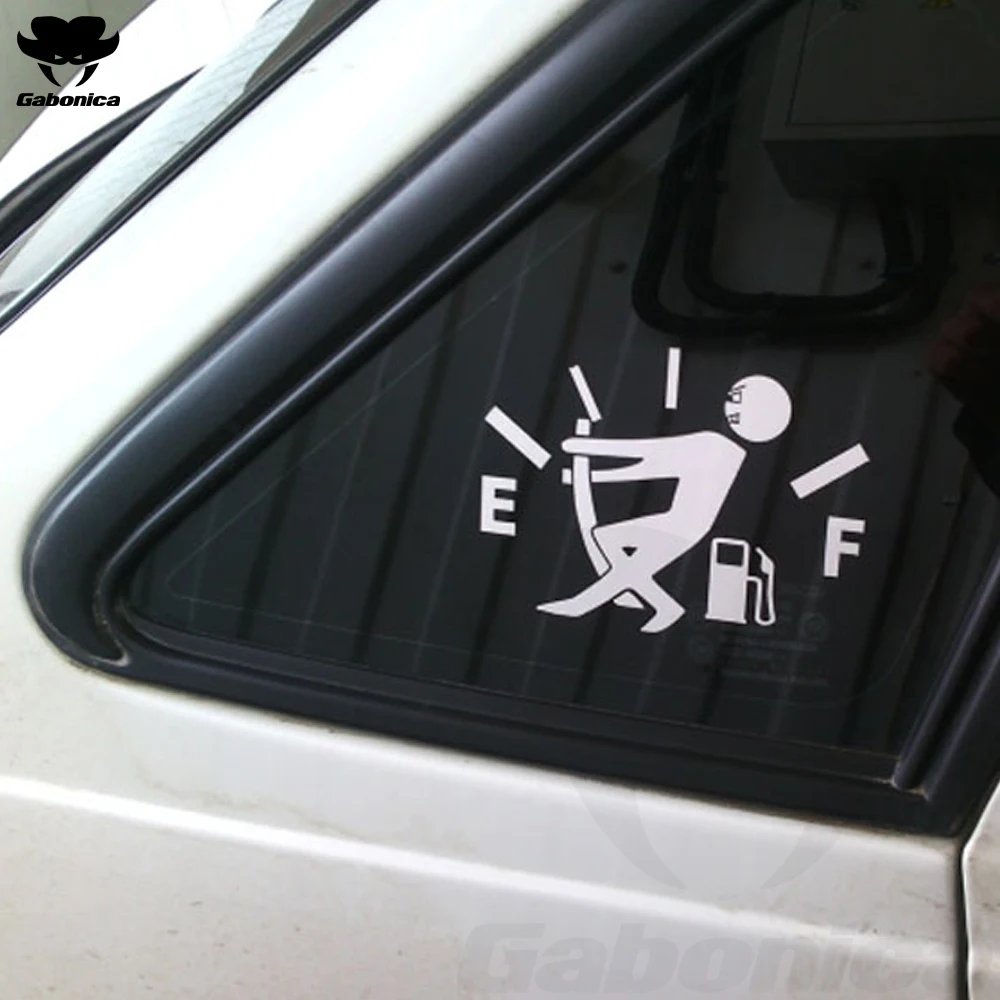 Забавная Автомобильная наклейка с высоким потреблением газа датчиком расхода