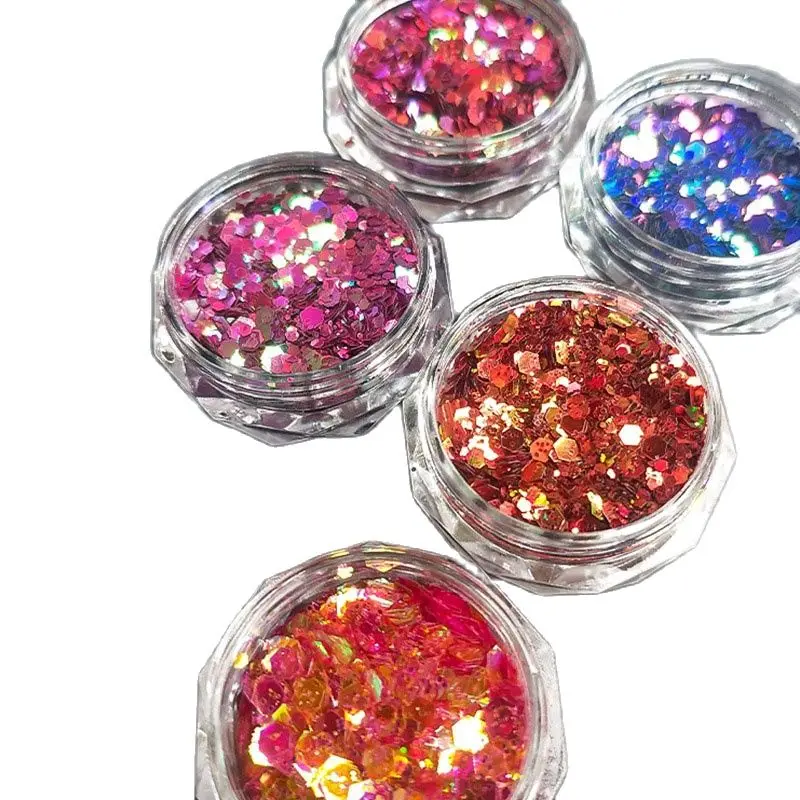 

Sparkly Mermaid Glitter Ultra-thin Pieced Glitter Mixed Sequins For Nails Gel Nail Polish Accessories Loose Glitter For Nails
