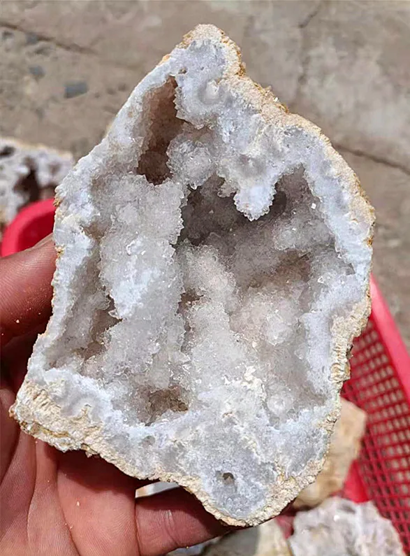 Природный кварцевый кристалл Бразильский белый энергетический планшет