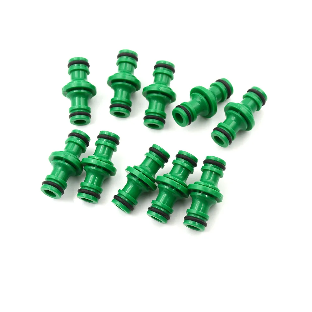 Conector de manguera de agua, 5 piezas, 1/2, conectores r&aacute;pidos, grifo de jard&iacute;n, herramienta de uni&oacute;n, feliz-2
