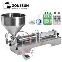 zonesun fully pneumatic disinfectant sprays alcohol hand sanitizer clean gel liquid soap bottle dispenser filling machine