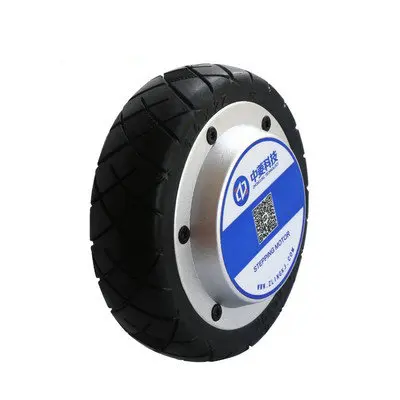 5.5 inch DC24V200W400rpm 3.2N.M hub servo motor 4096-line magnetic encoder robot AGV logistics small wheels driver optional |
