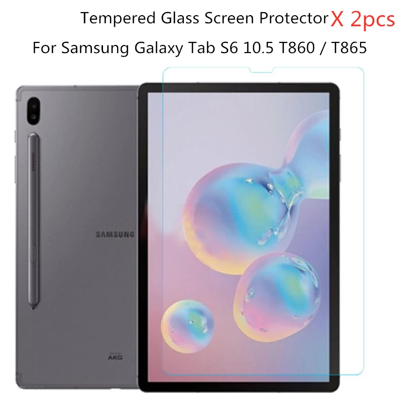 Новейшая 2 шт. 0 3 мм 9H Защитная пленка для экрана Samsung Galaxy Tab S6 10 5 T860 T865 SM из