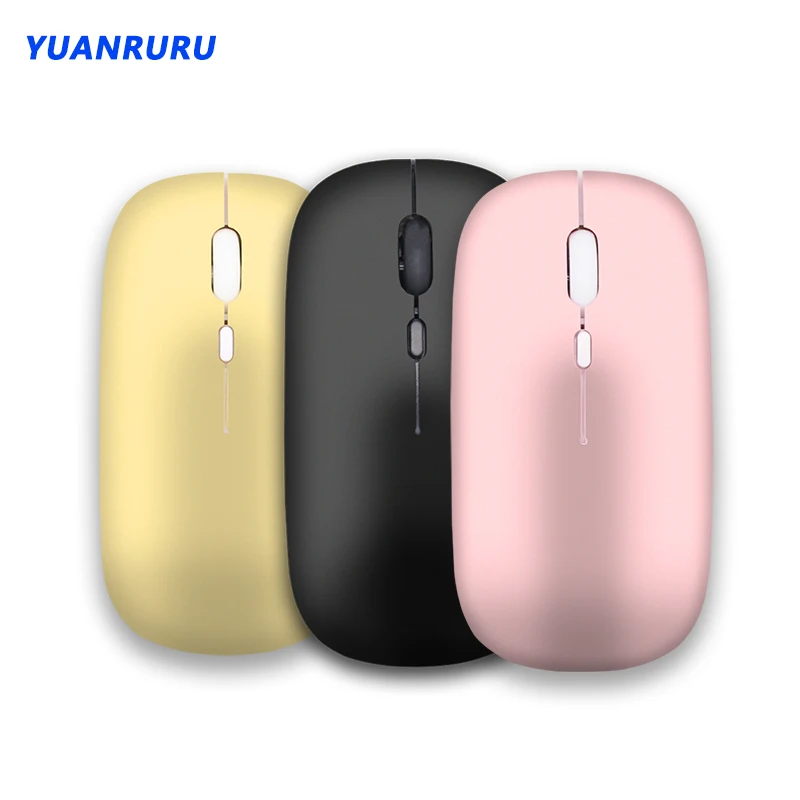 

Wireless Mouse Bluetooth Rechargeable Mouse 2.4GHz Wireless Mice Computer Silent Mause Ergonomic Gaming Mouse For Laptop PC