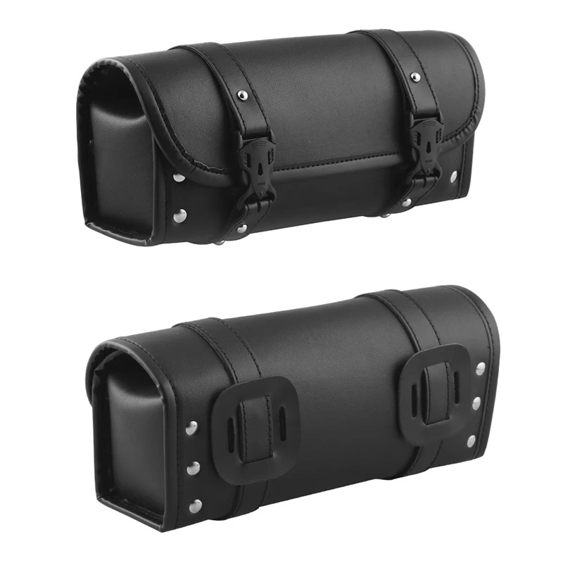 

Motorcycle Fork Bag Handlebar Bag Sissy Bar Tool Bag For Yamaha Honda Sportster Softail Dyna Kawasaki Suzuki Ducati Roll Tool Ba