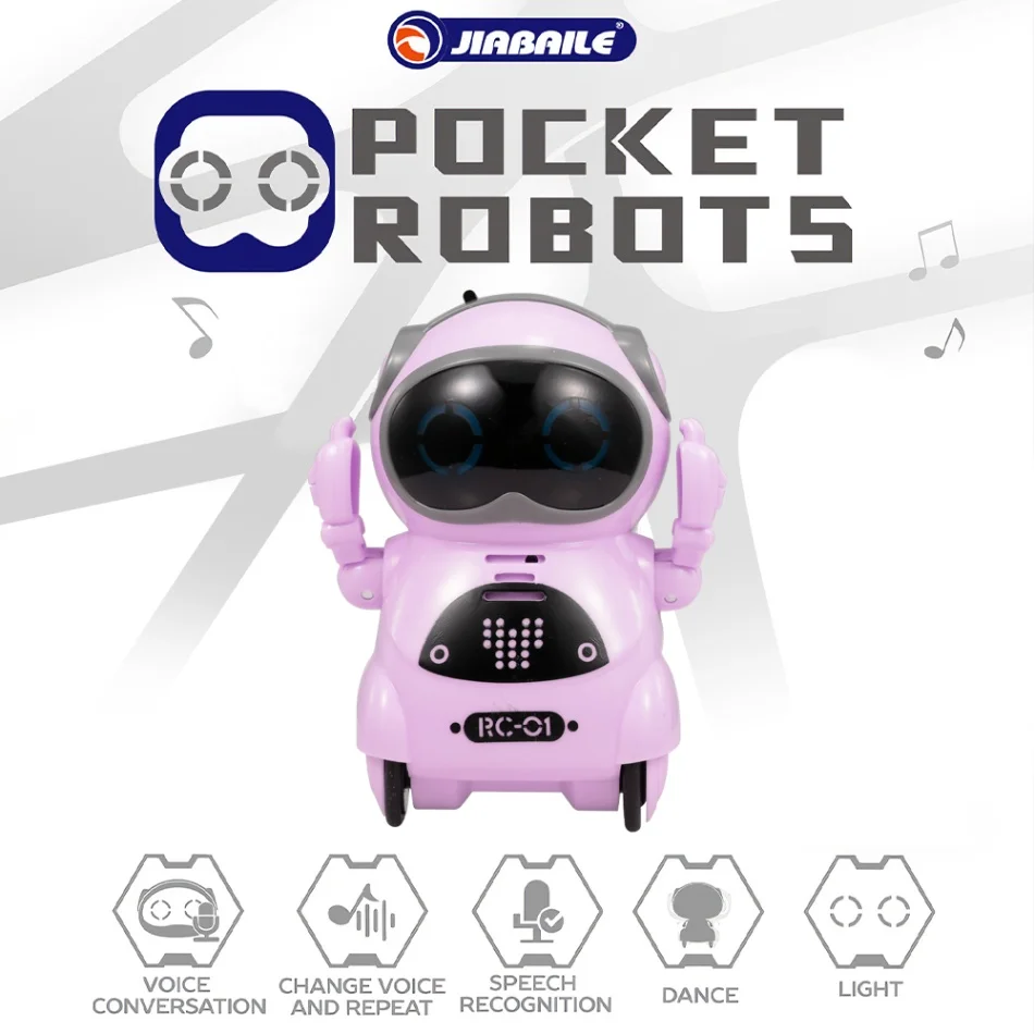 

2021 new voice robot remote control robot voice recognition storytelling mini remote control robot toy gift smart robot