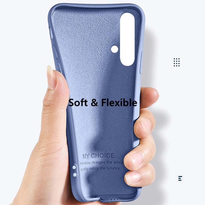 for huawei y8p case honor 10x lite liquid silicone touch case for huawei y6p y5p y7p cover for huawei nova 8i 8 8 pro 9 9 pro free global shipping