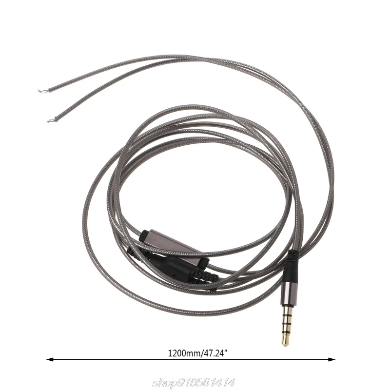 1 2 м с микрофоном сделай сам кабель для наушников высококачественный сменный