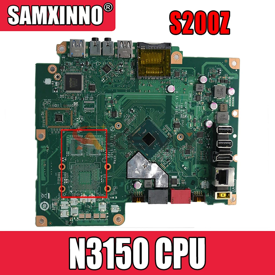 

00XG049 For LENOVO Ideapad S200Z N3150 Notebook Mainboard IBSWSC LA-C671P SR2A8 DDR3 Laptop Motherboard