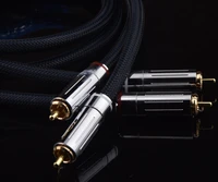 770i rca cable g7 fever grade double lotus audio power amplifier cable cd tube amplifier two to two rca line signal