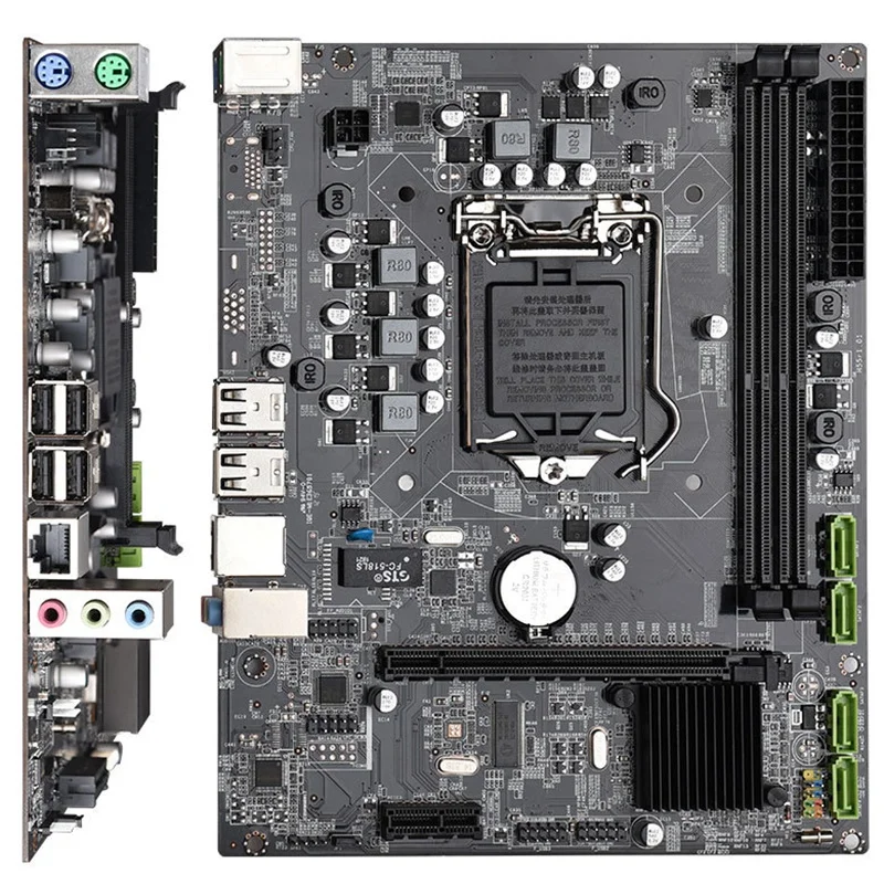 Novel-P55-1156 части игровой процессор LGA 1156 материнская плата для Inter P55 чип DDR3 ПАМЯТЬ