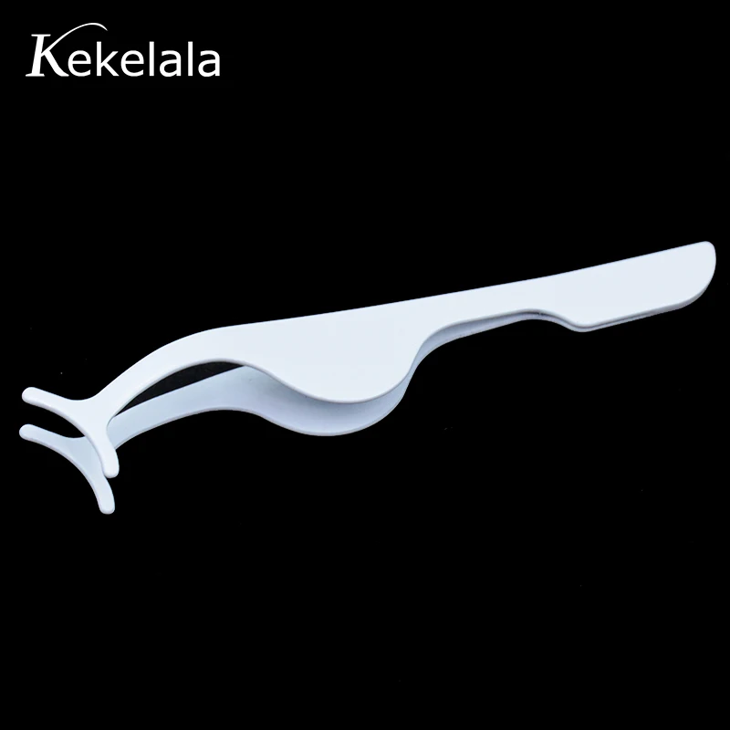 Пинцет для накладных ресниц Kekelash из нержавеющей стали с логотипом на заказ