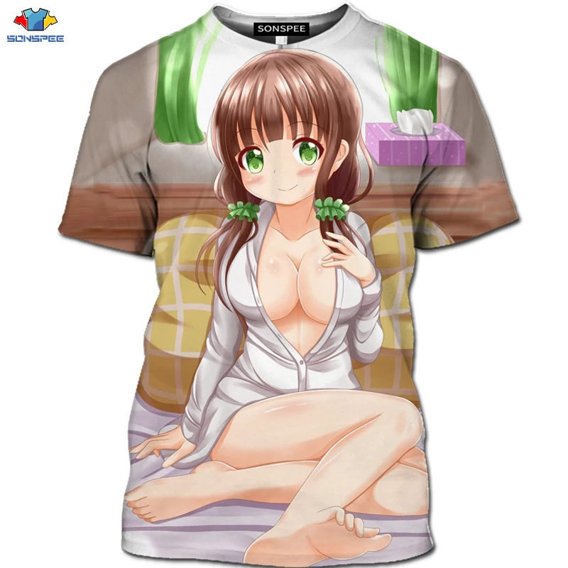 3D футболка SONSPEE для пляжа красоток забавная полицейская рубашка милая мультяшная