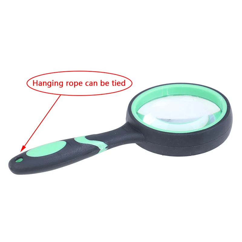 Ручная Лупа с 10 кратным увеличением лупа высокой четкости для чтения газеты