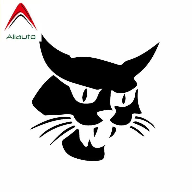 Aliauto забавная Автомобильная наклейка Bobcat Window виниловый талисман Графический