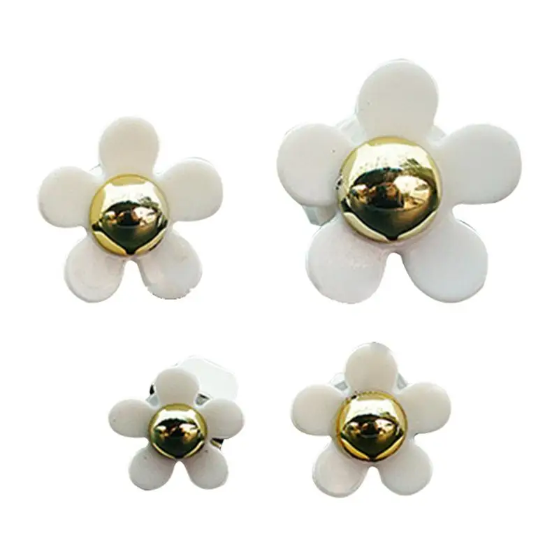 4 шт. украшения на вентиляционную решетку автомобиля милые маленькие маргаритки