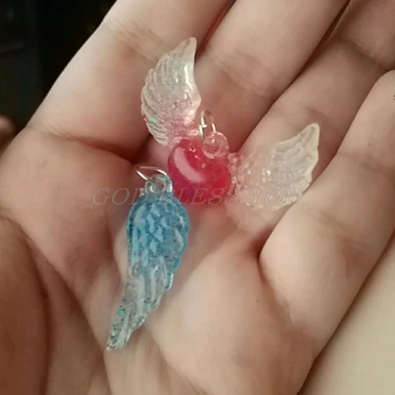 Кристальная эпоксидная смола форма Крыло ангела литье Силиконовые формы ручной