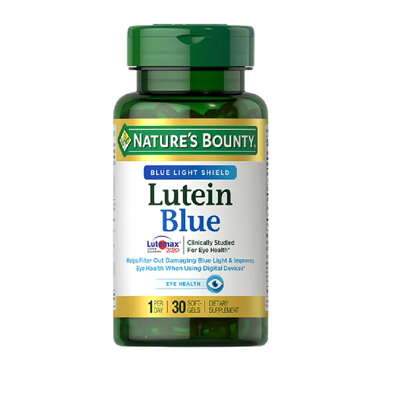 NATURE'S BOUNTY Anti-Blue Light Lutein Soft Capsules 30 Capsules/Bottle Free Shipping
NATURE'S BOUNTY Anti-Blue Light Lutein Soft Capsules 30 Capsules/Bottle Free Shipping