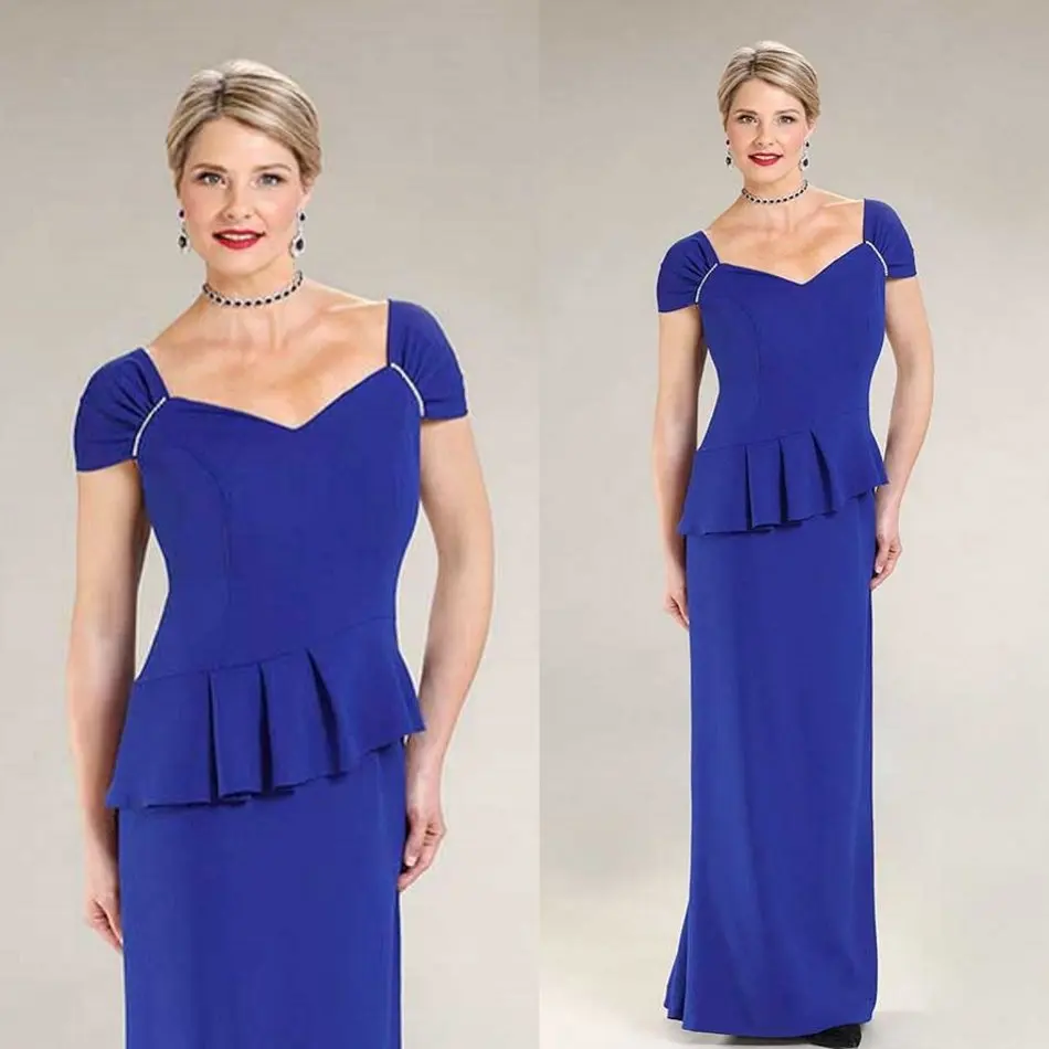 

Женское платье для матери невесты с рукавом-крылышком