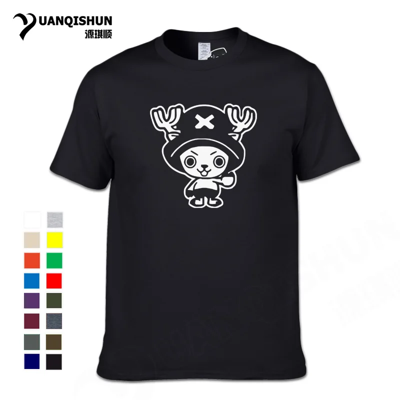 Футболка мужская с принтом чоппера хлопковая тенниска коротким рукавом и