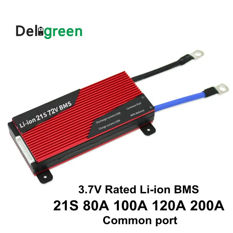 

21S 80A 100A 120A 150A 200A 250A PCM/PCB/BMS 72V 18650 lithium 3.7V LiNCM battery pack for electric bicycle and scooter