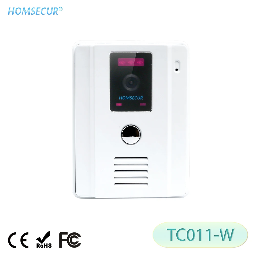 HOMSECUR Открытая Камера TC011-W для HDW Видеодомофон Системы