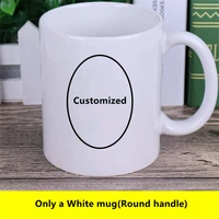 350ml customized ceramic mugs personalized temperature discolouration milk coffee cup creative present coffee mug print photos