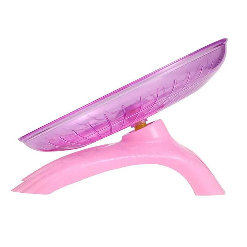 

1pcs Creative mouse toy Mouse Running Disc Toy Pet Hamster Flying Saucer Exercise Wheel Hamster Cage Accessories