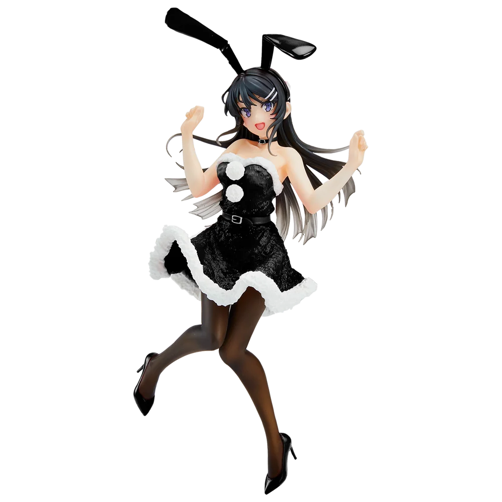 

Оригинальная фигурка зайчика мечты девушки аниме Sakurajima Mai черный Зимний кролик сексуальные фигурки аниме + 18 Hentai Merch