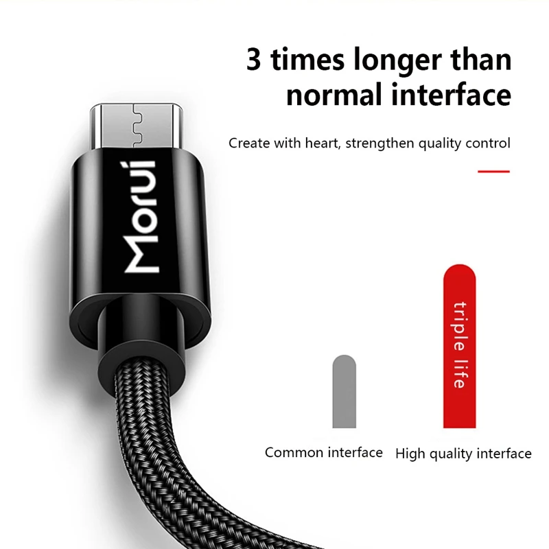 2 м 5V2A зарядный кабель для телефона Micro USB и дата линия освещения интерфейс Быстрая