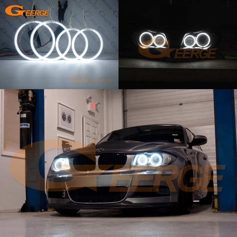 Для BMW 1 серия E81 E82 E87 E88 светильник на голову отличный ультра яркий CCFL ангельские
