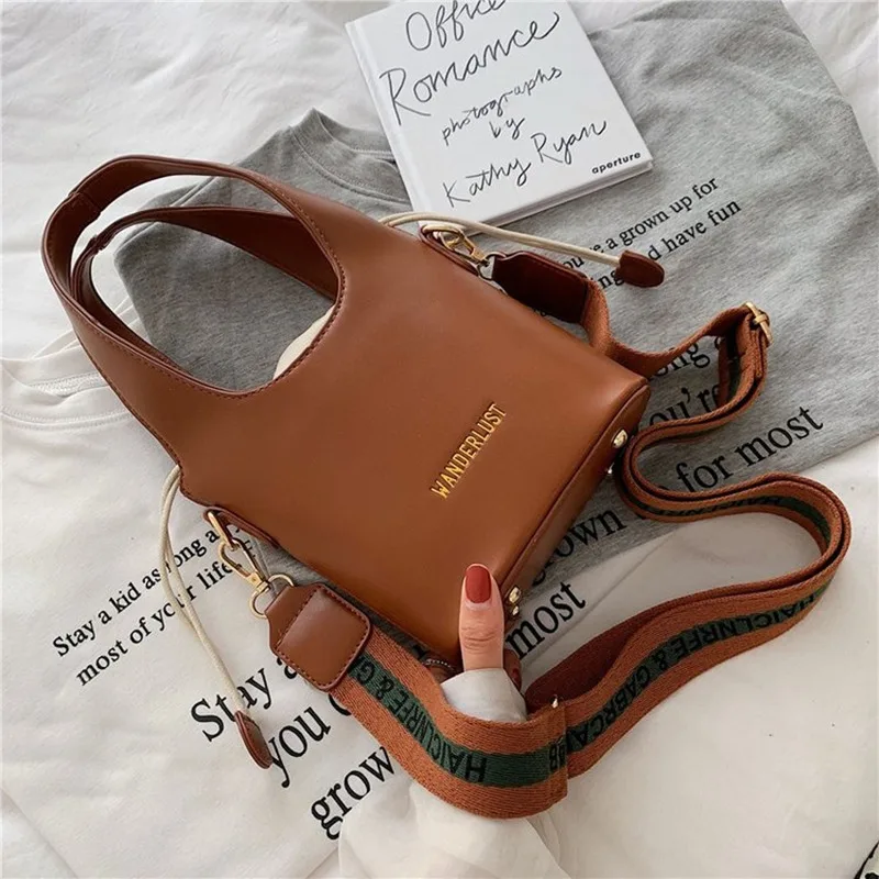 Европейская и американская трендовая Ретро сумка через плечо с надписью Wild