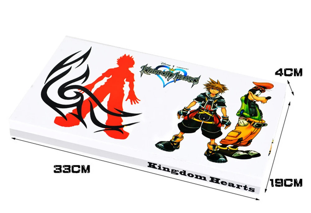 Новый аниме игровой набор Kingdom Hearts sora riku kairi key структурный валик аксессуары